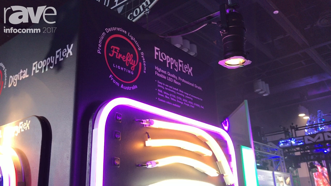 InfoComm 2017: TMB Presents the Firefly Lighting Floppy Flex LED Neon