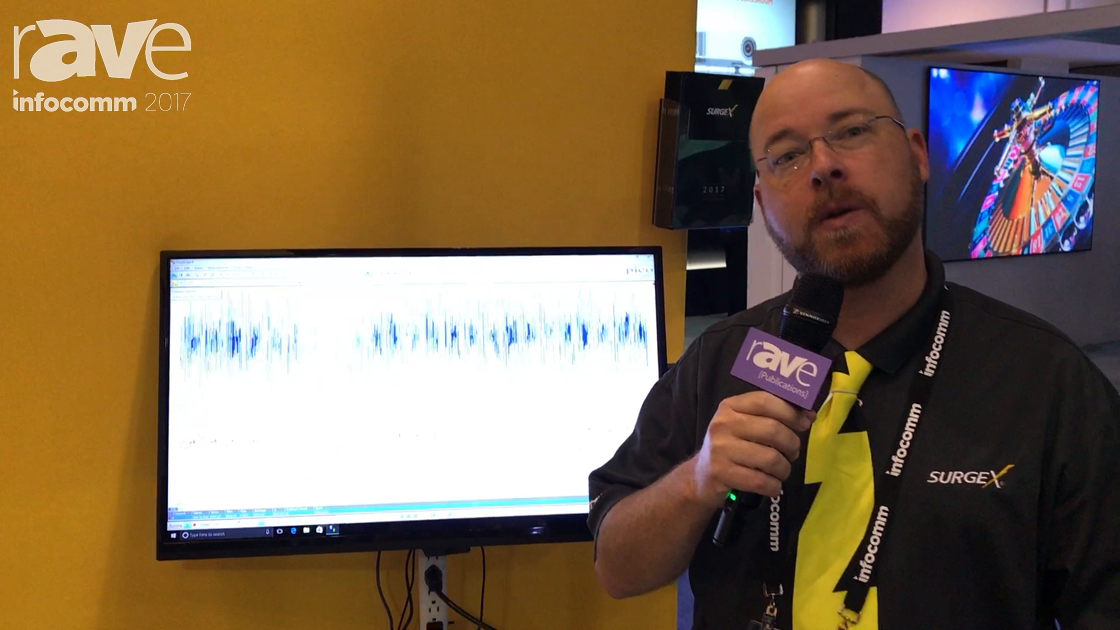 InfoComm 2017: SurgeX Presents UPS-10K-OL Noise Elimination Demo