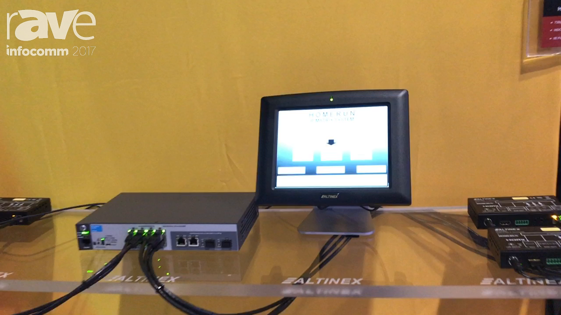 InfoComm 2017: ALTINEX Introduces Homerun IP Matrix System