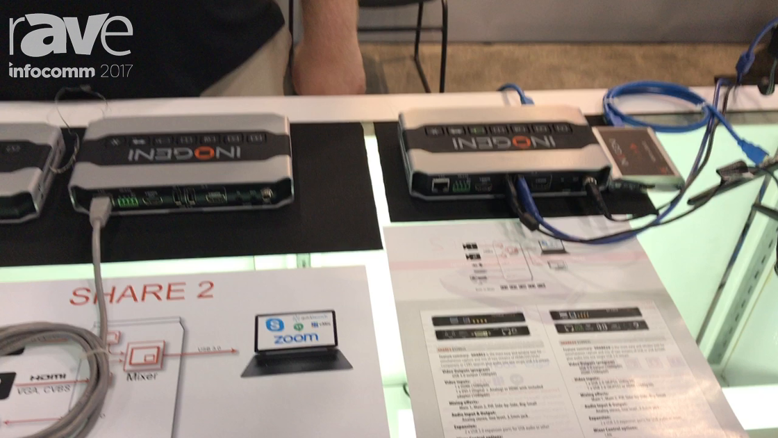 InfoComm 2017: Inogen Gives rAVe a Booth Tour, Highlighting the Share 2