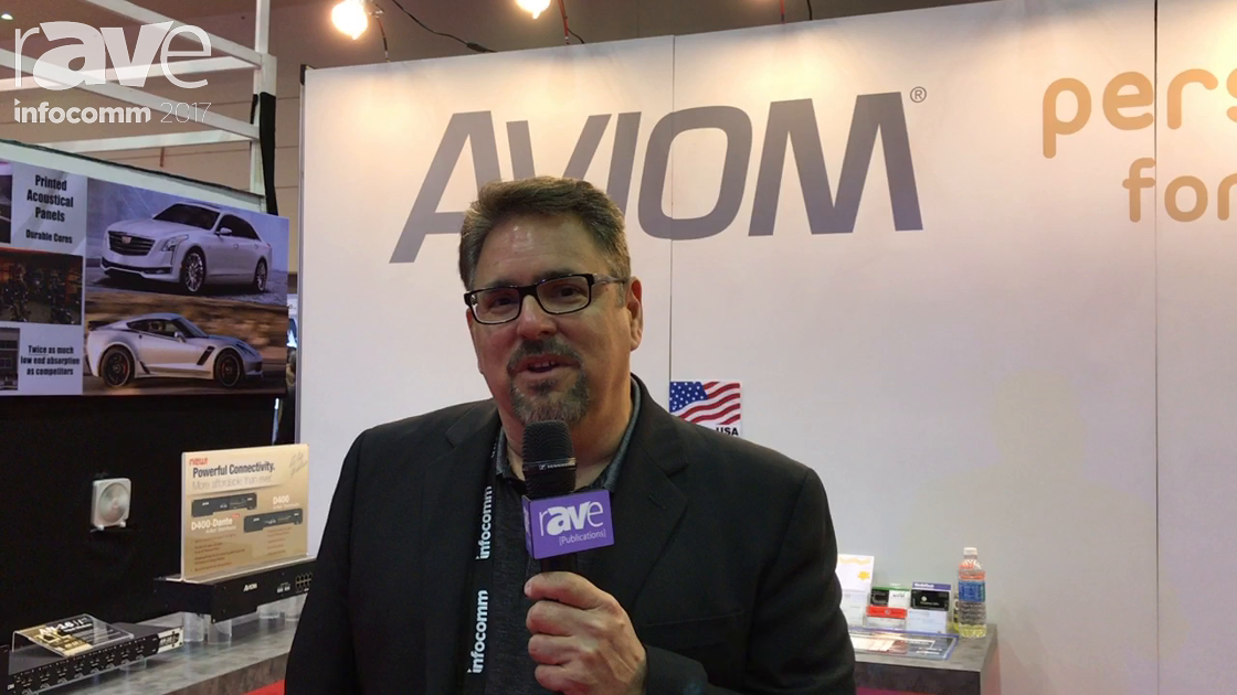 InfoComm 2017: Aviom Exhibits the D800 and D400 Dante Distributor