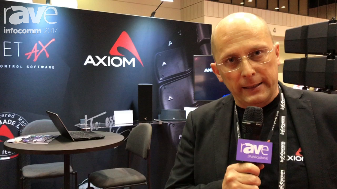 InfoComm 2017: Axiom Discusses the Features of Its Column Speaker