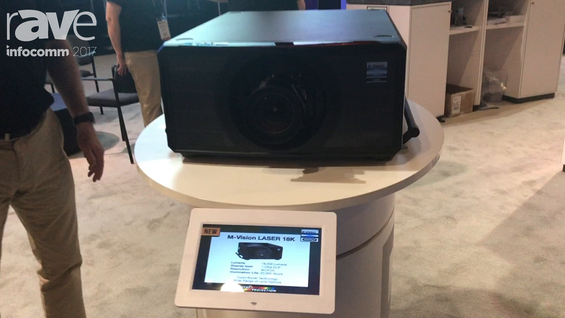 2017 Digital Projection Talks About the MVision LASER 18K