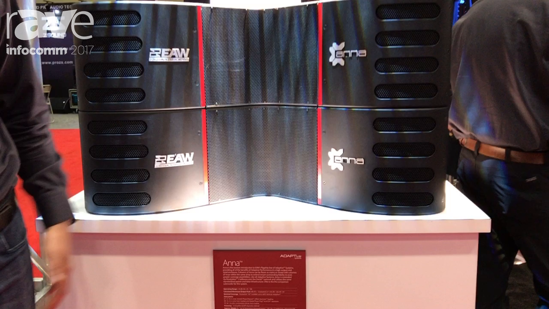 InfoComm 2017: Eastern Acoustic Works Shows Off Its Anna Speaker from the ADAPTive Systems Line