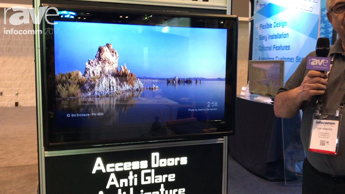InfoComm 2017: TVArmor Exhibits TVenclosures Screen Protector