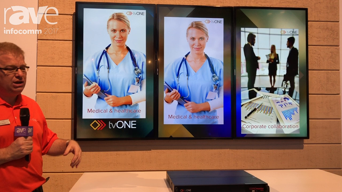 InfoComm 2017: tvONE Shows Off Coriomaster Corporate and Retail Walls