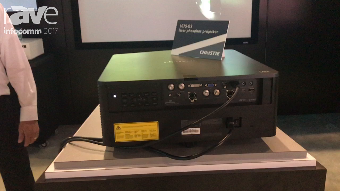 InfoComm 2017: Christie Launches Its 1075-GS Laser Phosphor Projector