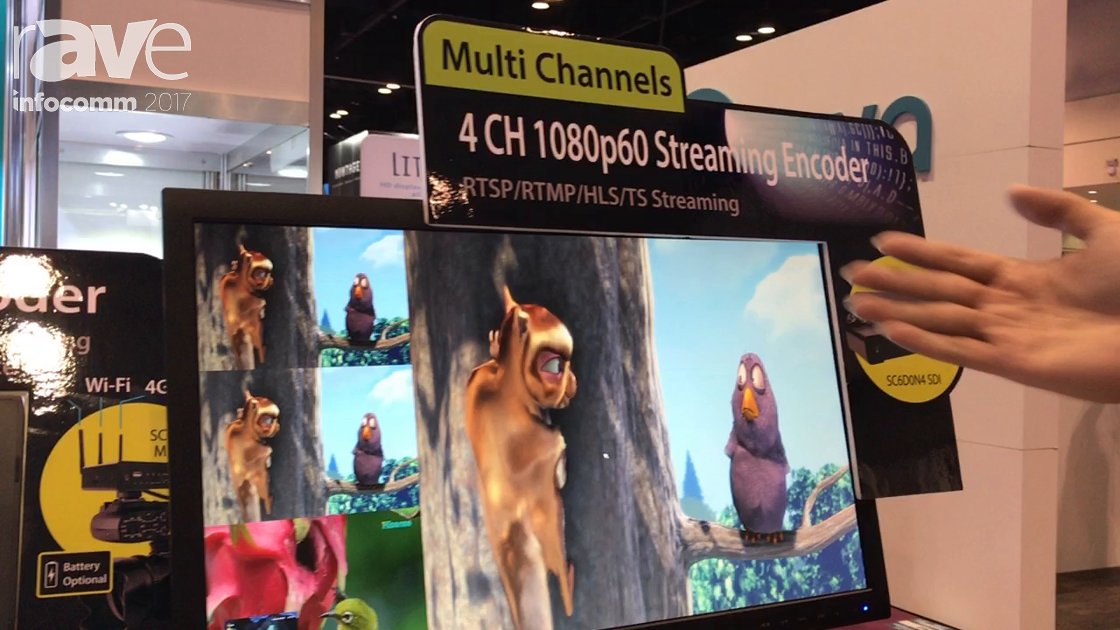InfoComm 2017: YUAN Shows Off 4CH 1080p60 Streaming Encoder