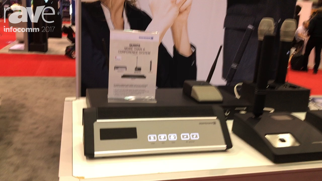 InfoComm 2017: beyerdynamic Displays Wireless Quinta Conferencing System