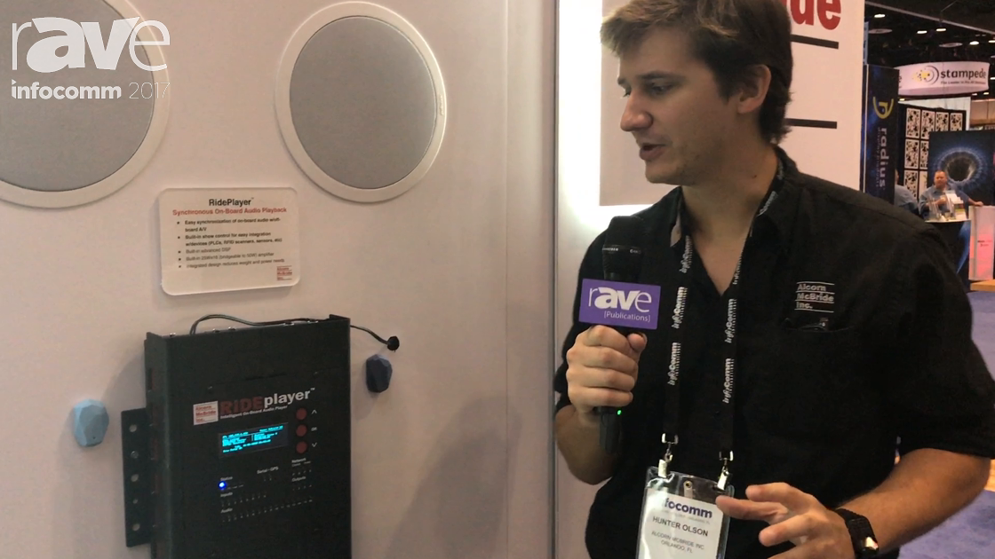 InfoComm 2017: Alcorn McBride Launches Its Synchronous On-Board Audio Playback