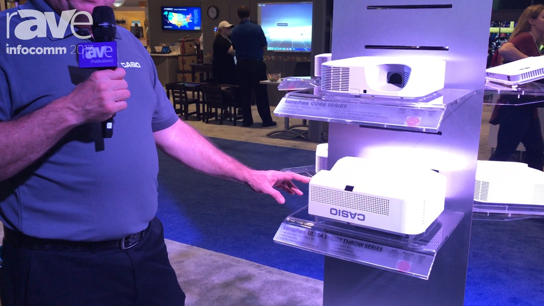 InfoComm 2017: Casio Debuts Its LampFree Ultra Short Throw Series Projectors