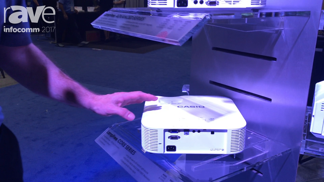 InfoComm 2017: Casio Explains Its Core Series and Advanced Series Projectors