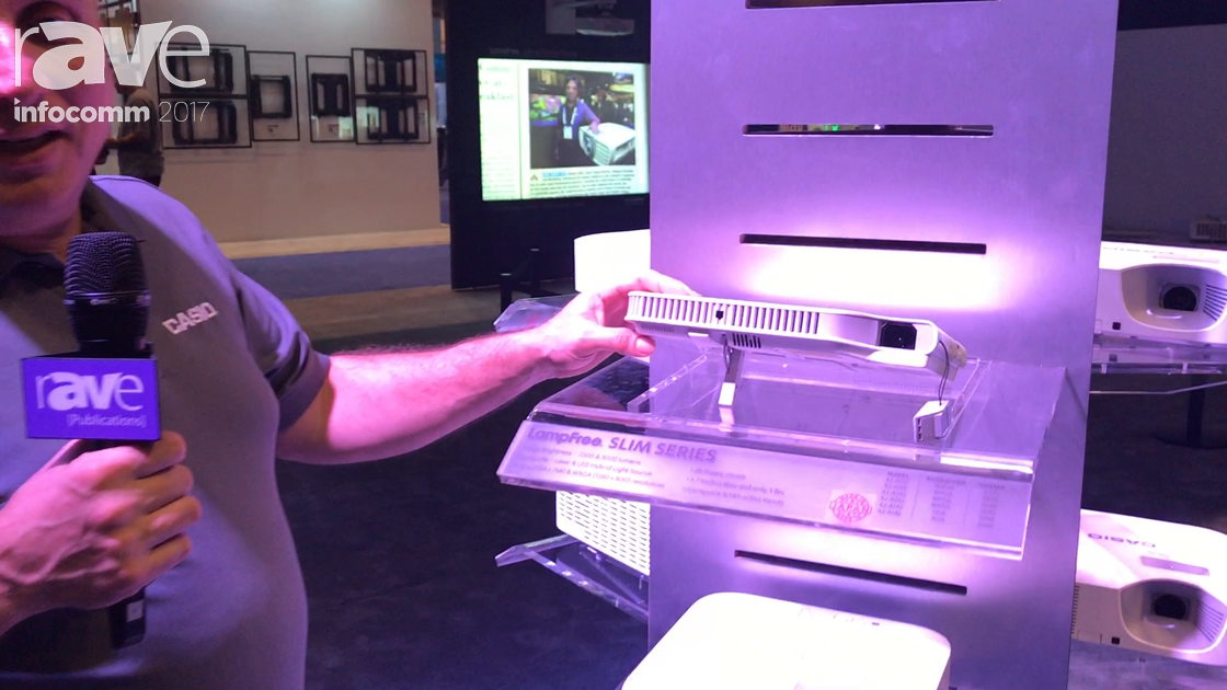 InfoComm 2017: Casio Shows Its LampFree Slim Series Projectors