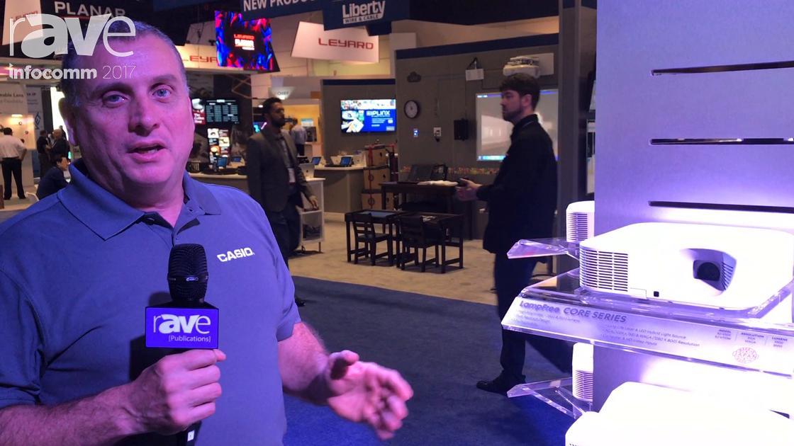 InfoComm 2017: Casio Talks About Its LampFree Core Series Projectors