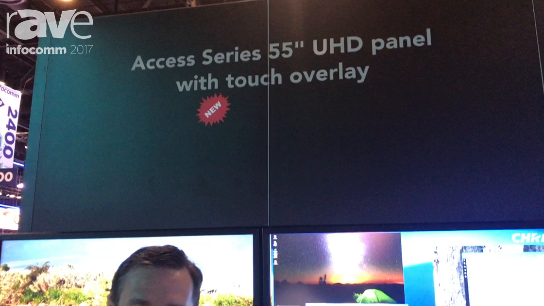 InfoComm 2017: Christie Unveils Its Access Series UHD Panels with Touch Overlay