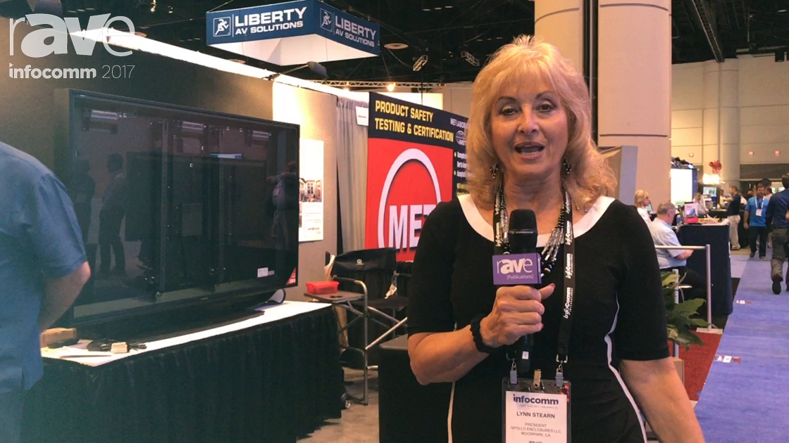 2017 Apollo Enclosures Showcases 55″ Outdoor TV Enclosure