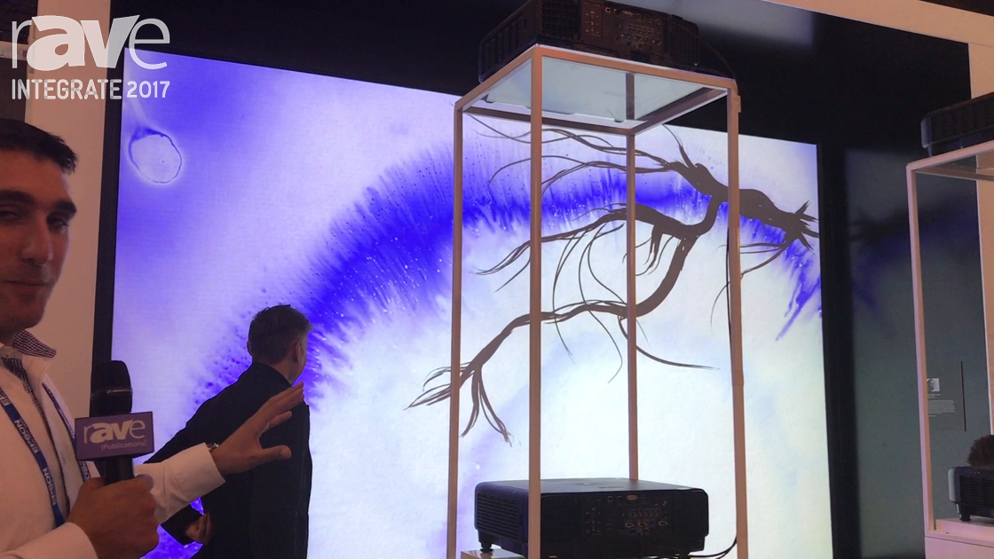 Integrate 2017: Epson Demos a Four-Image Edge Blend With L1505 Laser Projectors