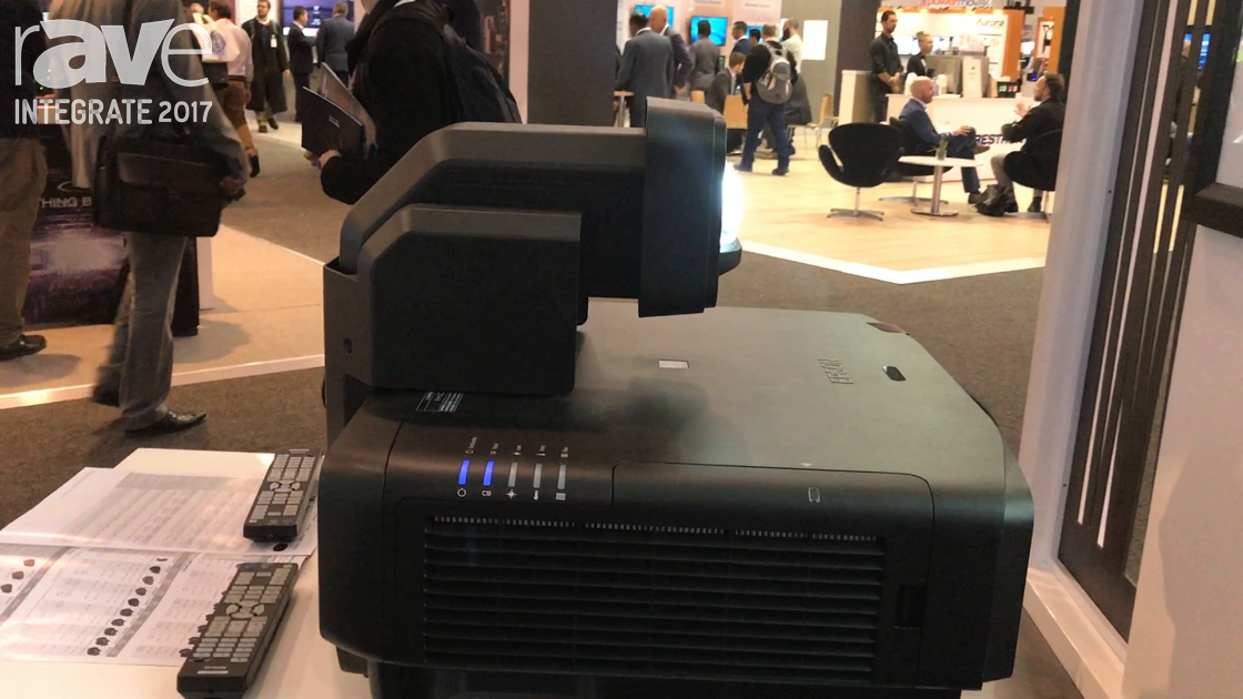 Integrate 2017: Epson Shows the ProL1755U Laser Projector With 15,000 Lumens and WXGA Resolution