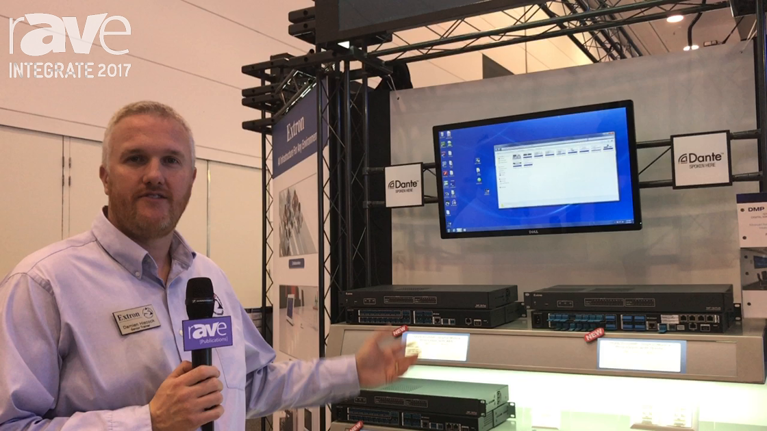 Integrate 2017: Extron Features Its DMP Plus Series Audio Processors With USB Audio Interface