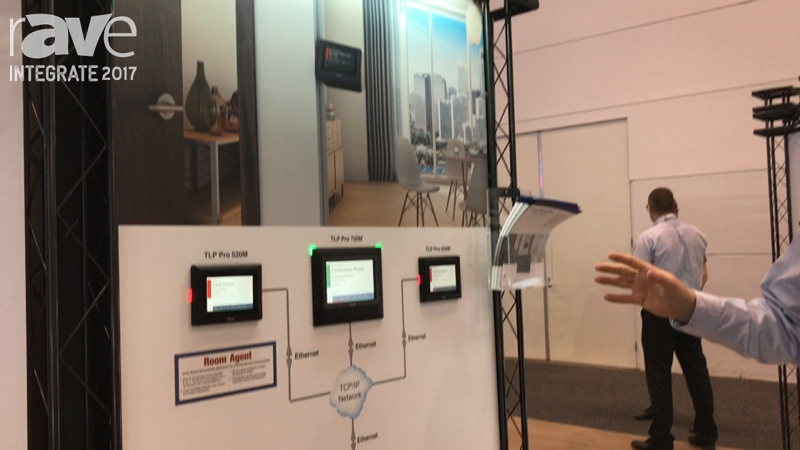 Integrate 2017: Extron Features Its Room Agent Room Scheduling Software
