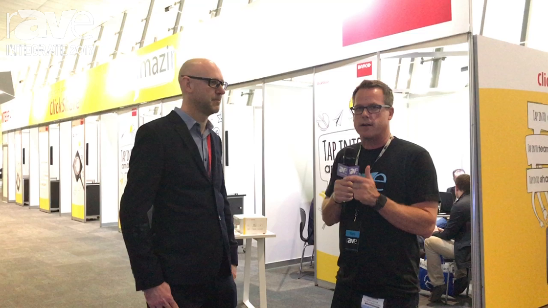 Integrate 2017: Gary Kayye Talks to Craig Saunders of Barco ClickShare