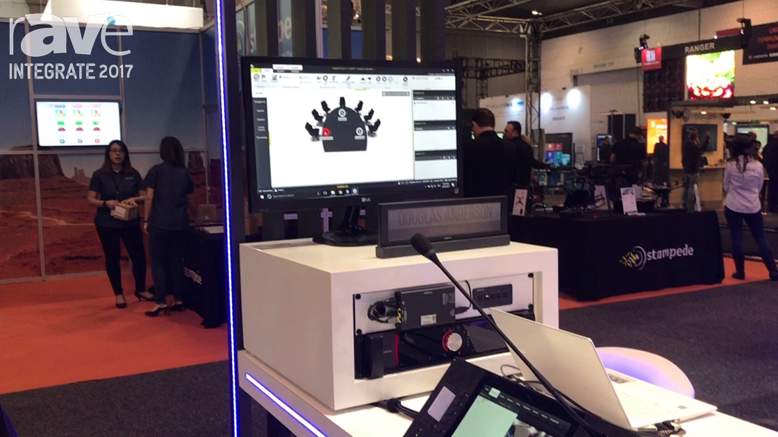 Integrate 2017: Televic Conference Features Multimedia Confencing Units on Production Audio Stand