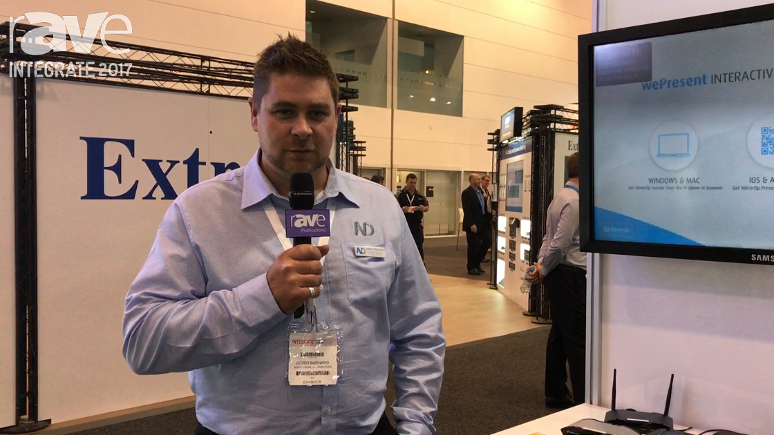 Integrate 2017: wePresent Features WiCS-2100 Wireless Presentation and Collaboration System
