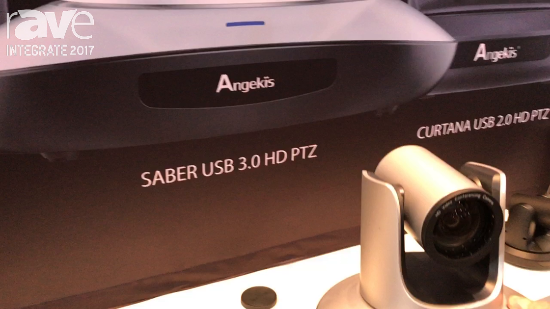 Integrate 2017: Angekis Features Its Saber USB 3.0 HD PTZ Camera for Videoconferencing
