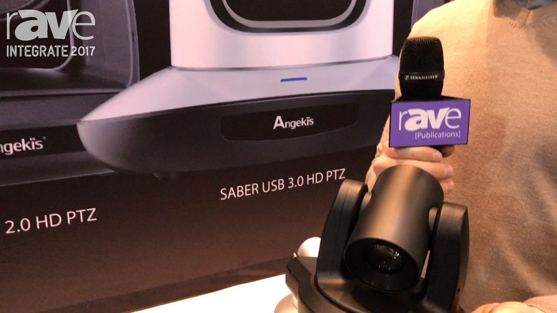 Integrate 2017: Angekis Highlights the Blade USB 2.0 HD PTZ Camera With 30 fps