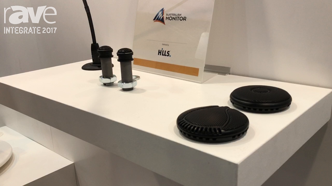 Integrate 2017: Australian Monitor Intros New Microphone Range on the Hills Stand