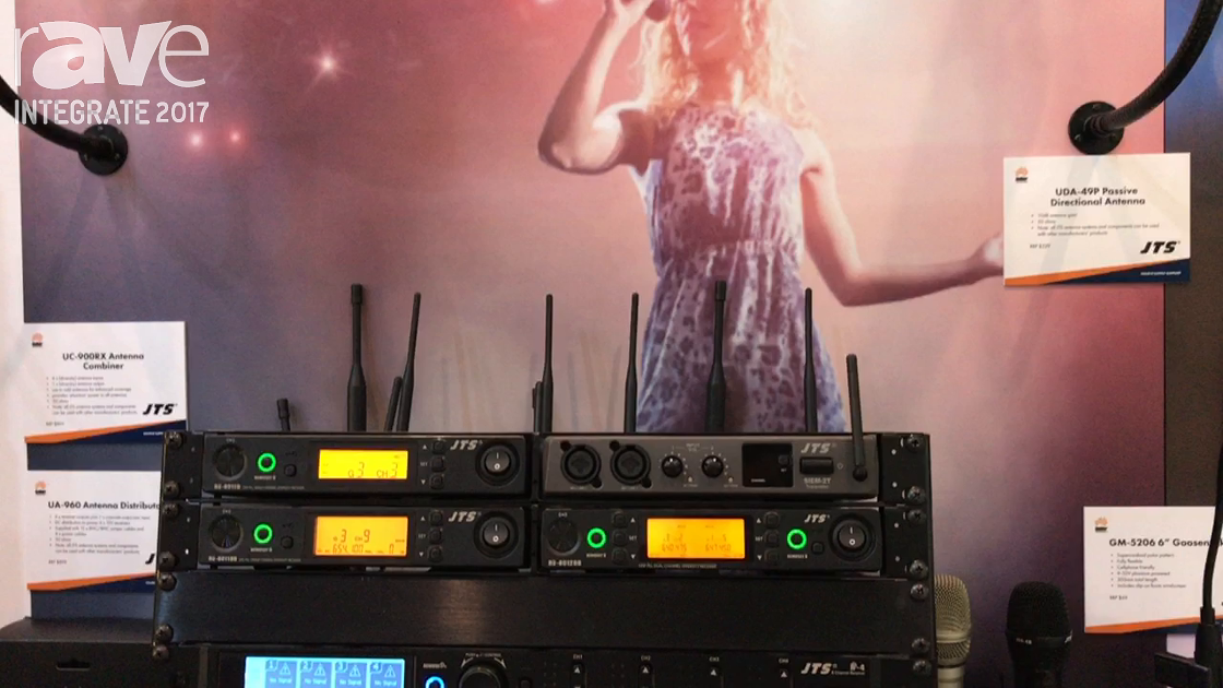 Integrate 2017: JTS Talks Full Range of Wireless Microphone Systems on the Amber Technologies Stand