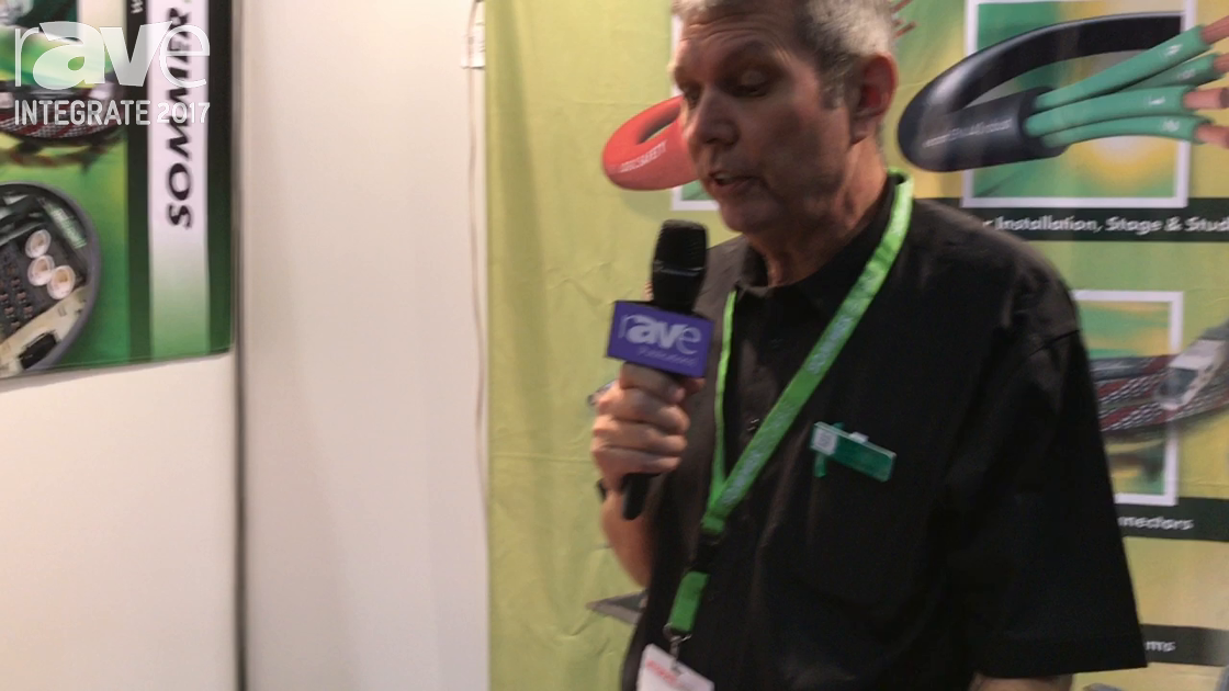 Integrate 2017: Sommer Cable Shows Off Line of Connectors on the T&G Stand