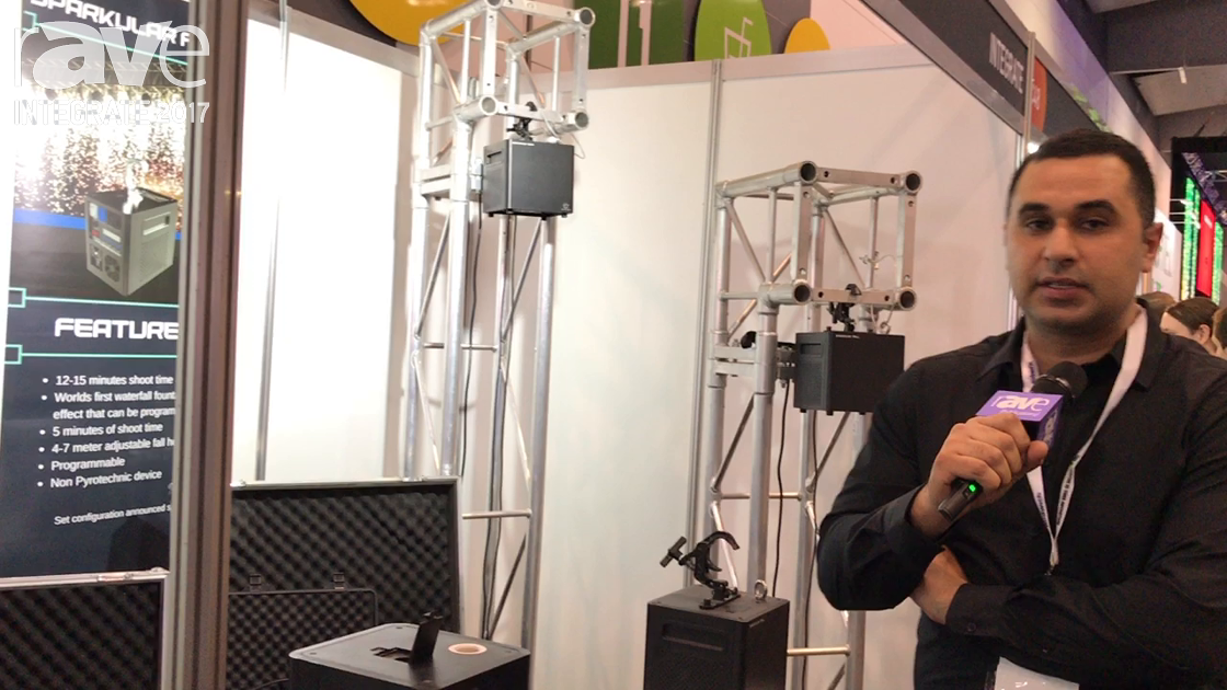 Integrate 2017: Sparkular Demos Sparkular Pro and Sparkular Mini Firework Simulation Machines