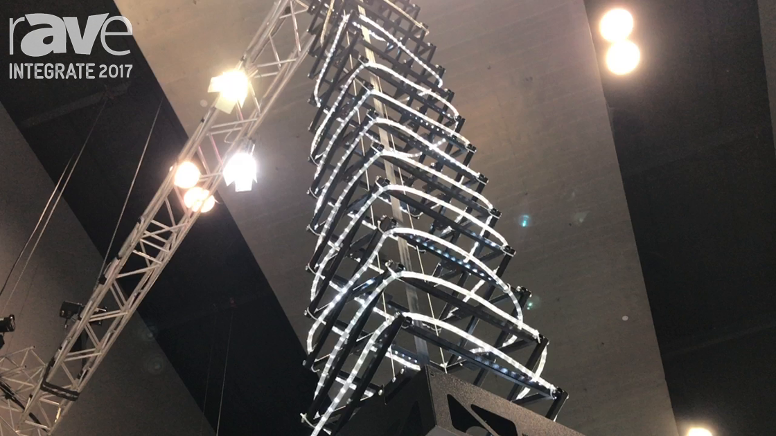 Integrate 2017: Ultralift Highlights Its Long Drop Product for Lowering Projectors Extreme Distances