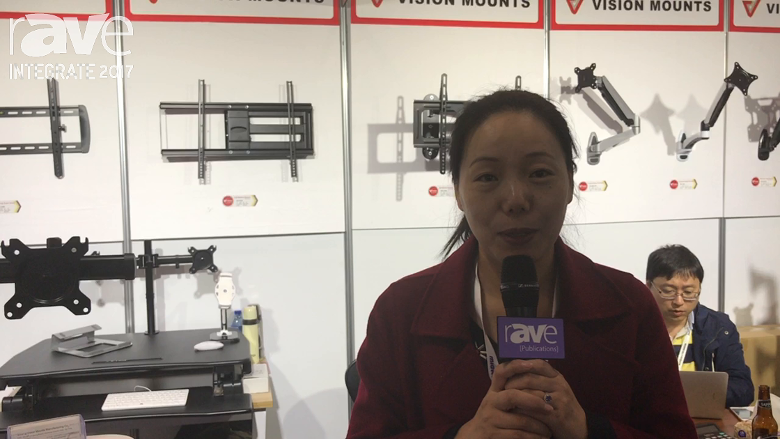 Integrate 2017: Vision Mounts Offers a Wide Range of Projector and Display Brackets