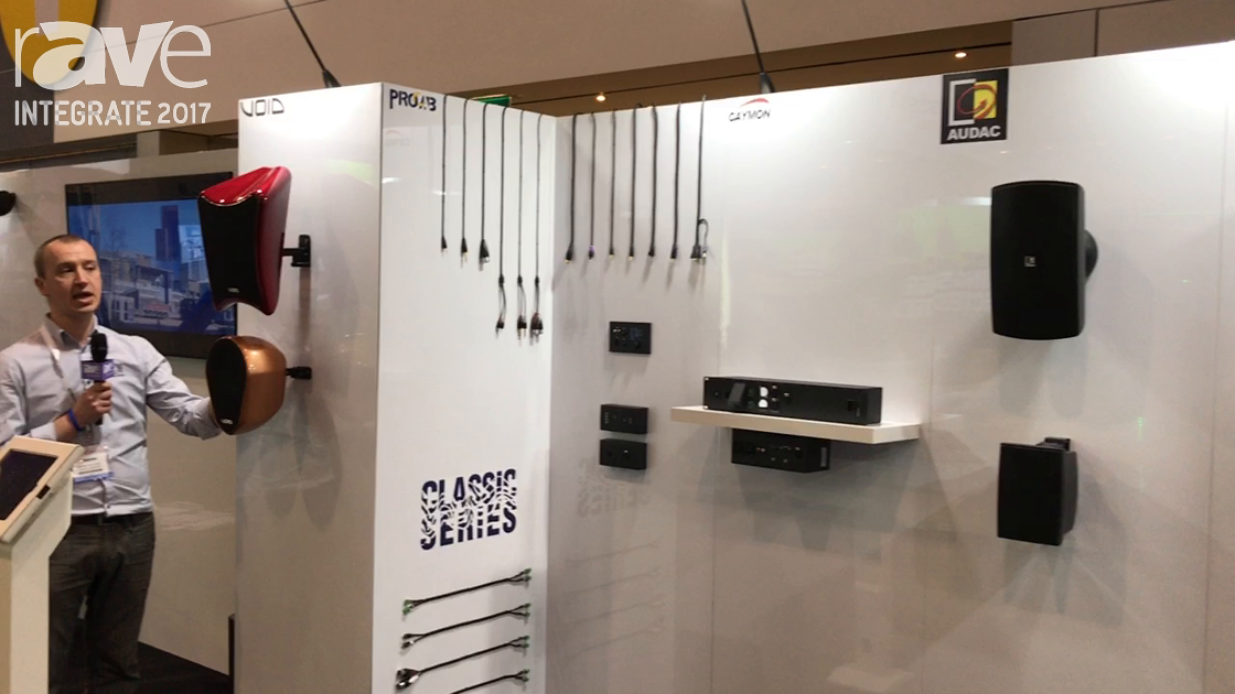 Integrate 2017: Audio Logistics Shows Beautiful Speakers from VOID Acoustics