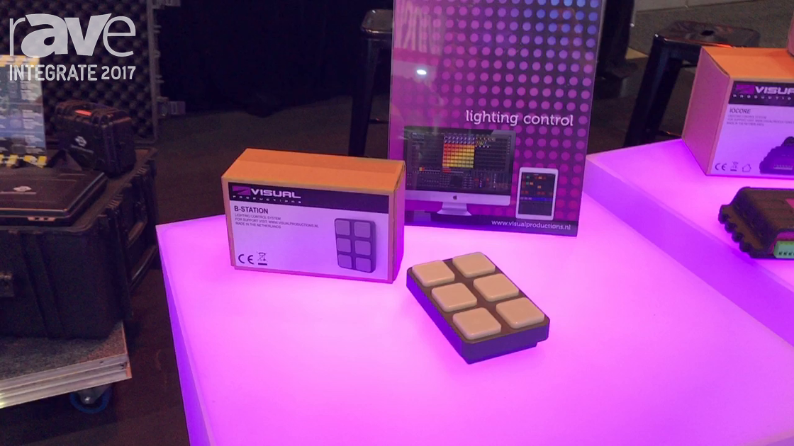 Integrate 2017: Visual Productions Demos Its B-Station Light Show Lighting Controller