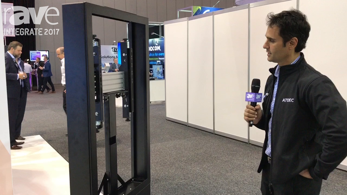 Integrate 2017: Atdec Mounts Features Its Ready to Assemble Kiosk
