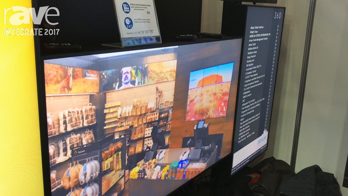 Integrate 2017: Hyundai IT Demos the High Brightness Window Displays on the Manuco Stand