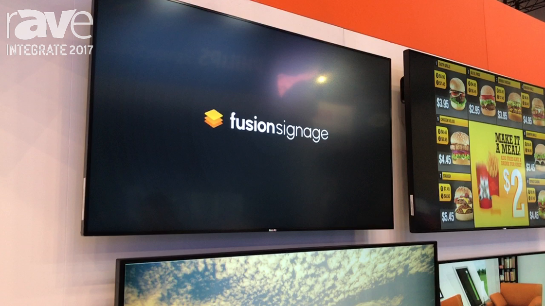 Integrate 2017: Philips Signage Shows D-Line, P-Line Digital Signage Displays on the Westan Stand