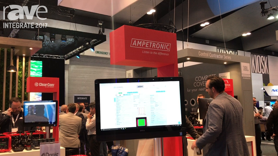 Integrate 2017: Ampetronic Intros D-Series of Dante Hearing-Loop Driver Amplifiers on Jands Stand
