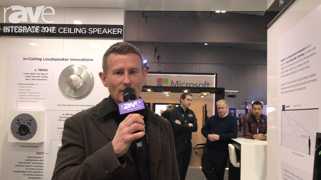 Integrate 2017: Bose Professional Showcases Its Edgemax In-Ceiling Loudspeakers With PhaseGuide Tech