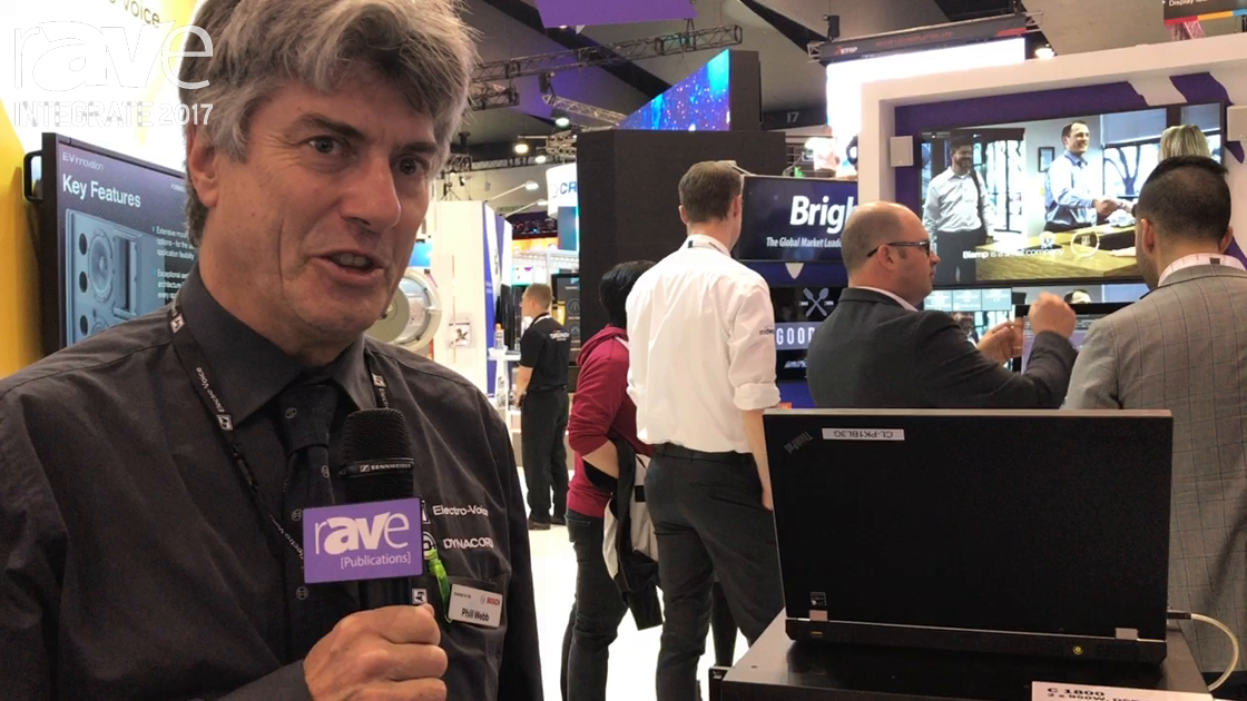 Integrate 2017: Bosch Security Dynacord Features C Range of DSP Amplifiers on the Midwich Aus Stand