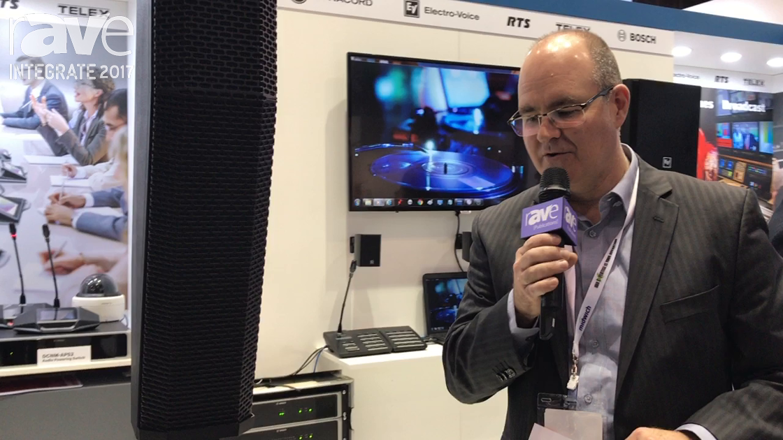 Integrate 2017: Bosch Security Electrovoice Adds Evolve 50 PA Speaker on the Midwich Aus Stand