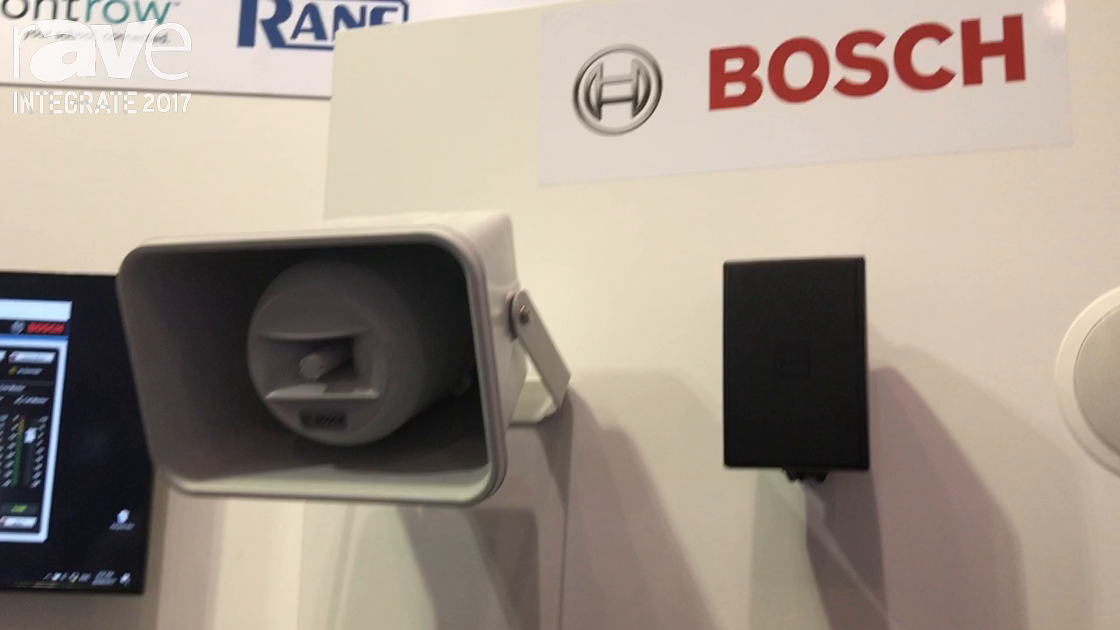 Integrate 2017: Bosch Security Shows Speakers for the Install Market at the Audio Brands Australia