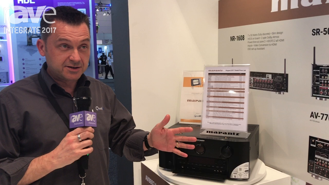 Integrate 2017: Denon & Marantz Professional Launches New Home Theater Receiver Range