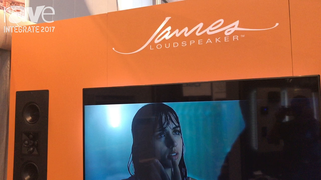 Integrate 2017: James Loudspeaker Shows Customizable Speaker Options at the Convergent Design Booth