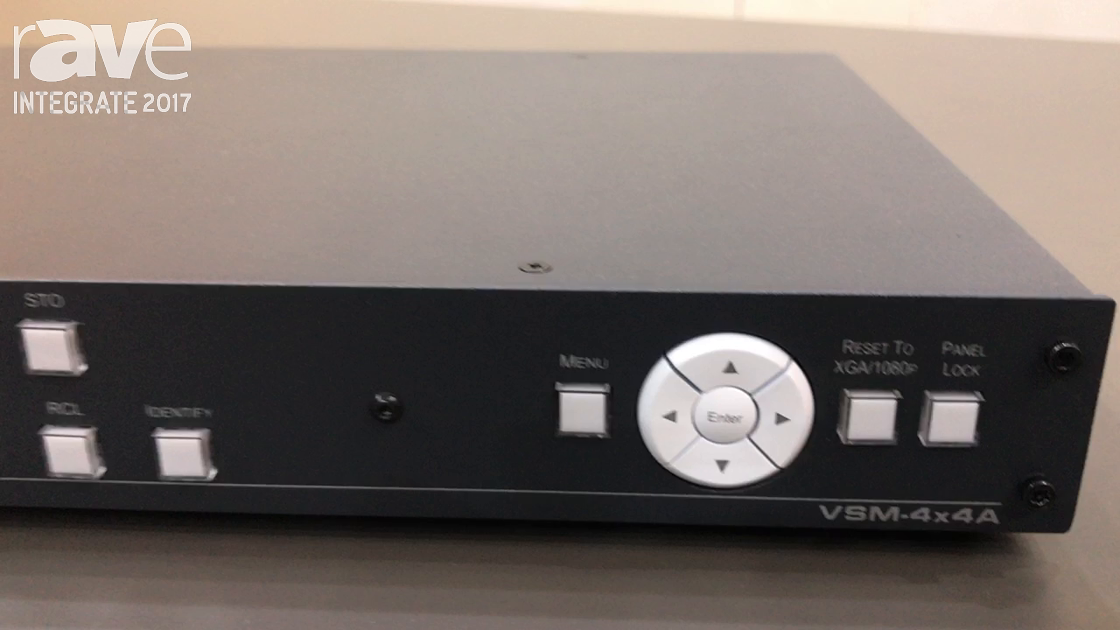 Integrate 2017: Kramer Talks About VSM-4x4A Instant Switcher