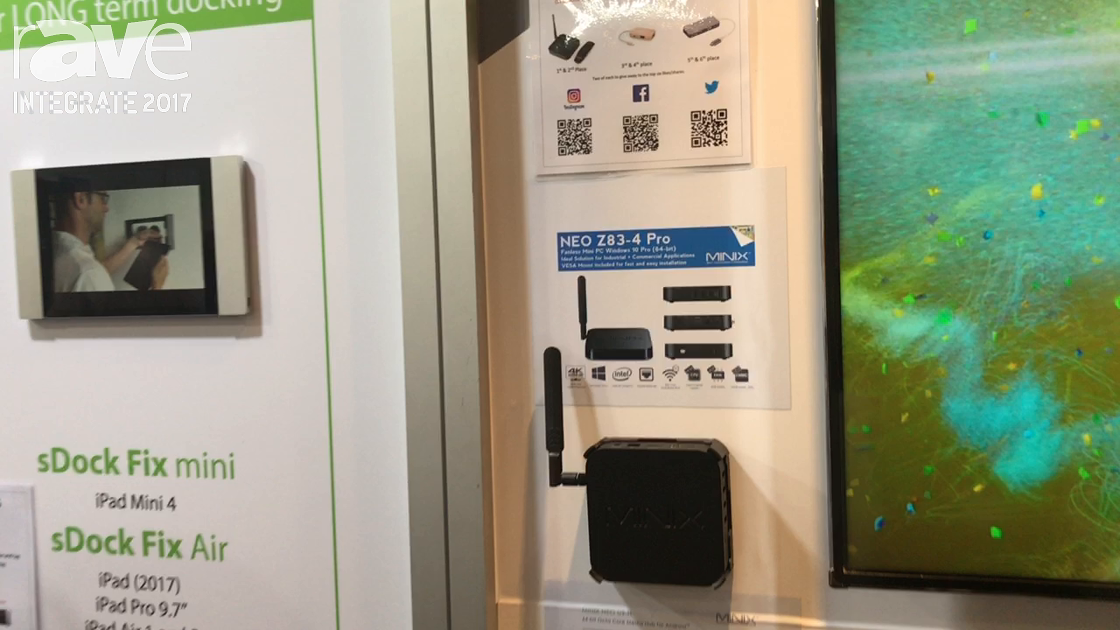 Integrate 2017: Minix Features New NEO Z83-4 Pro Media Hub at the Canohm Australia Booth