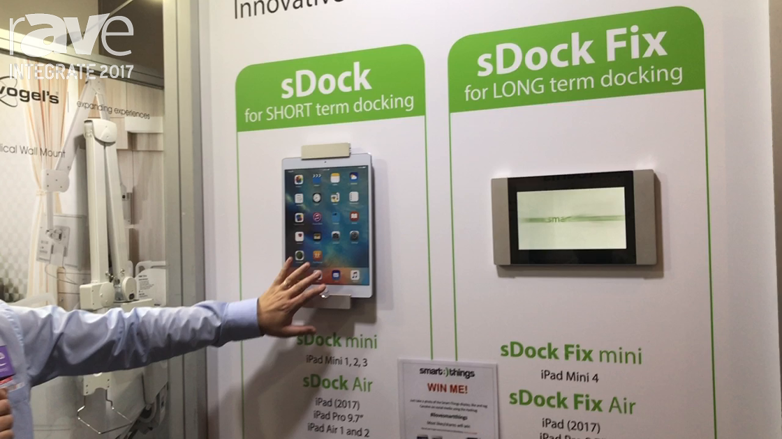 Integrate 2017: Smart Things Shows Short, Long Term iPad Mounting Solutions at Canohm Australia